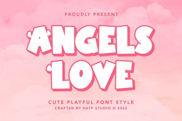 Angels Love: A Charming Handwritten Display Font for Warm Branding