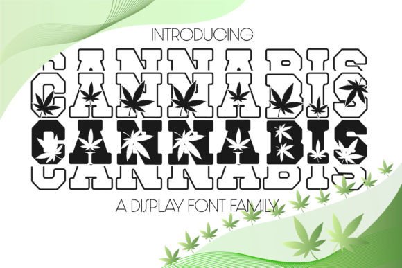 Cannabis: A Bold Display Font for Modern Web Design