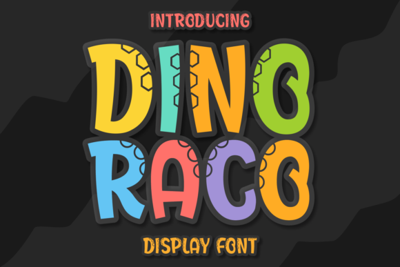 Dino Raco: A Playful Display Font with Editorial Charm