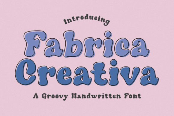 Fabrica Creativa: A Retro Display Font That Pops on the Web