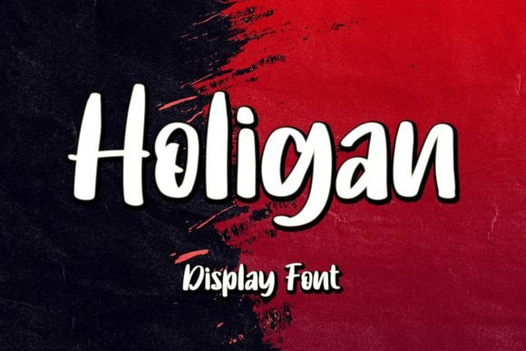 Holigan: A Bold Display Font That Builds Brand Trust
