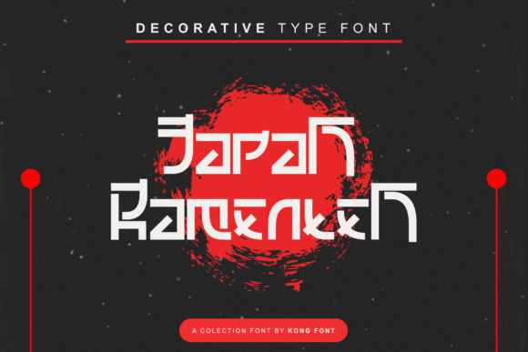 Japan Ramenten: A Playful Display Font That Lifts Digital Branding