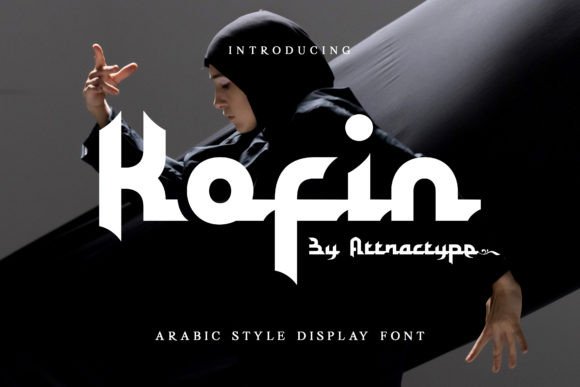 Kofin: An Elegant Arabic-Style Display Font for Crafters