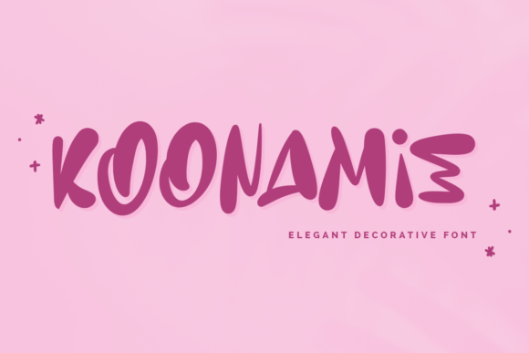 Koonamie: A Whimsical Display Font for Distinctive Web Identity