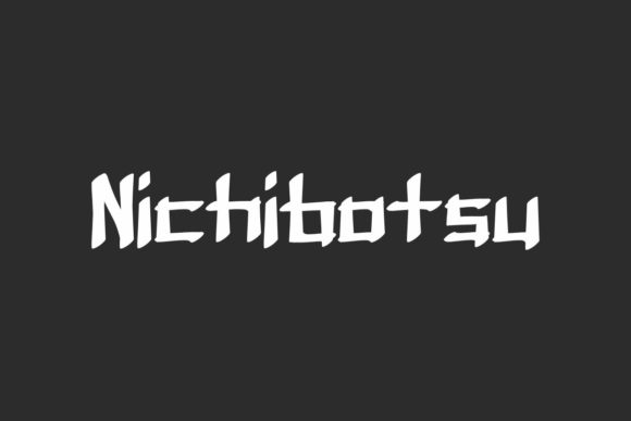 Nichibotsu: A Bold Japanese Display Font That Elevates Your Brand