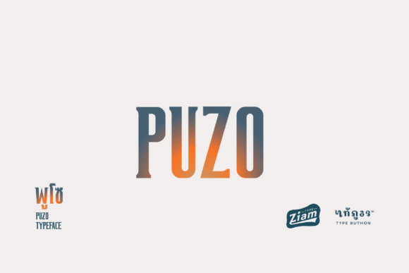 Puzo: A Display Font That Delivers Instant Visual Impact