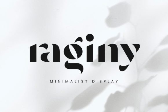 Raginy: A Display Font That Earns Its Space