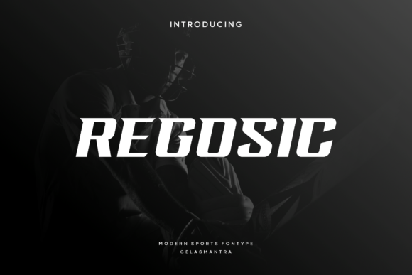 Regosic: A Display Font That Moves With Your Content