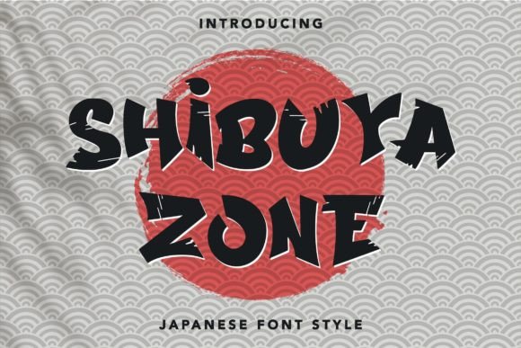 Shibuya Zone: A Handwritten Display Font That Feels Human
