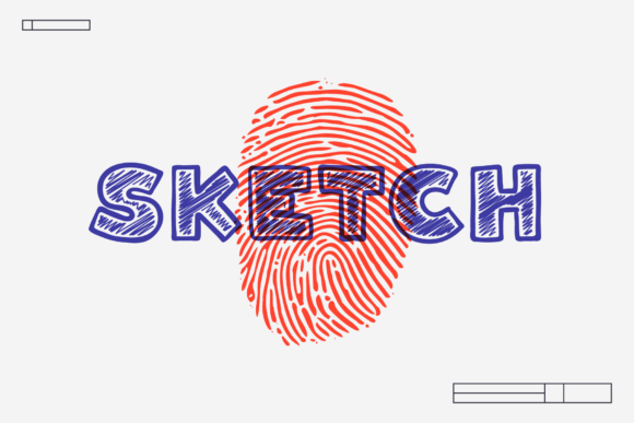 Sketch: A Bold, Hand-Drawn Display Font