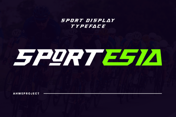 Sportesia: A Dynamic Display Font for Editorial Impact