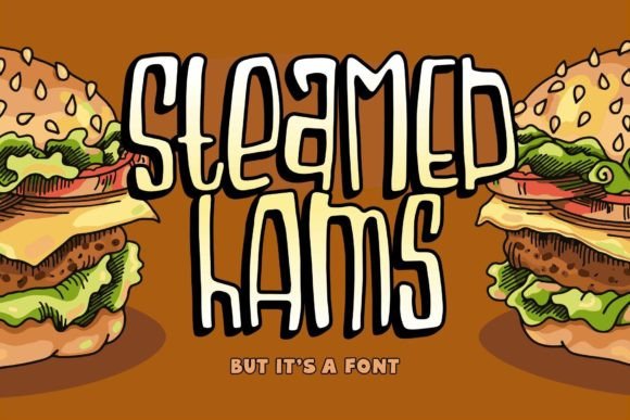 Steamed Hams Font: A Playful Display Typeface That Pops on Packaging & Social