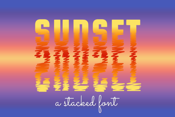 Sunset Font: A Display Typeface That Brings Warmth to Brand Identity