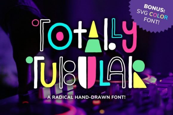 Totally Tubular: A Retro Display Font That Just Works