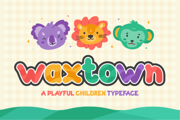 Waxtown: A Playful Display Font That Feels Like Home